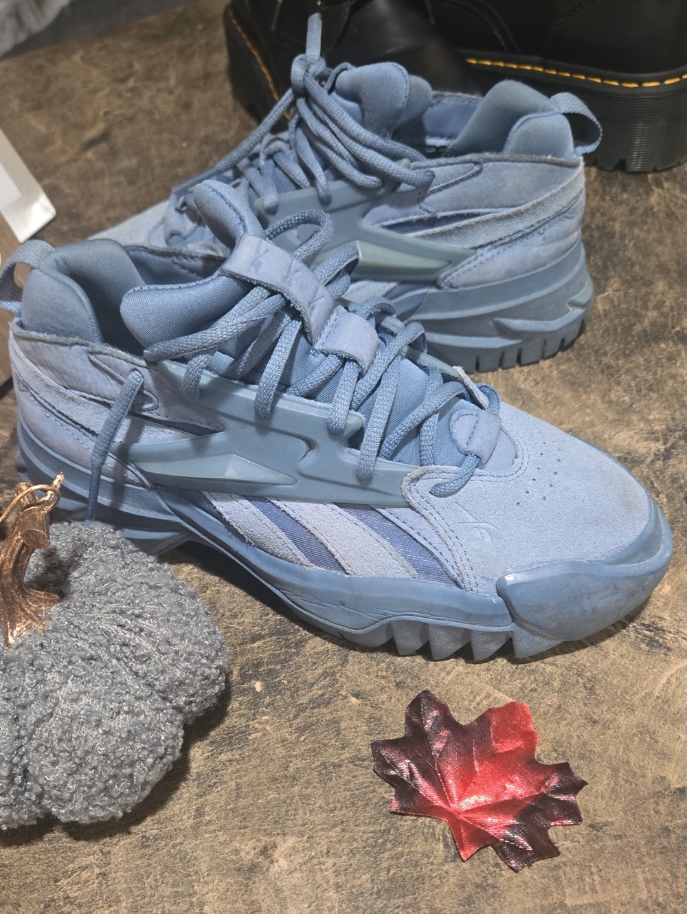 Blue Kids Athletic Sneakers - Brand Unknown
